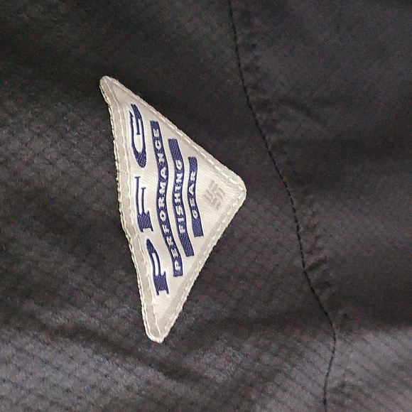 Columbia PFG BLack Short Sleeve Button Down NWT - Picture 3 of 13